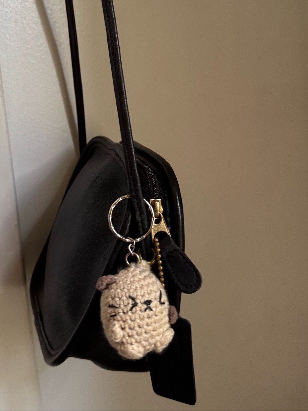 Coach vintage mini Hadley  black leather crossbody - Picture 12 of 12